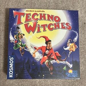 Techno Witches Board Game - Multicolor Brand New